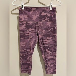 Lululemon Align pink Camo 21 inch